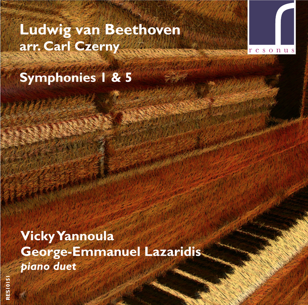 Ludwig Van Beethoven (1770-1827) Arr