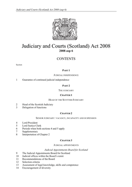 Judiciary and Courts (Scotland) Act 2008 (Asp 6)