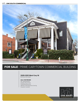 For Sale | Prime Carytown Commercial Building