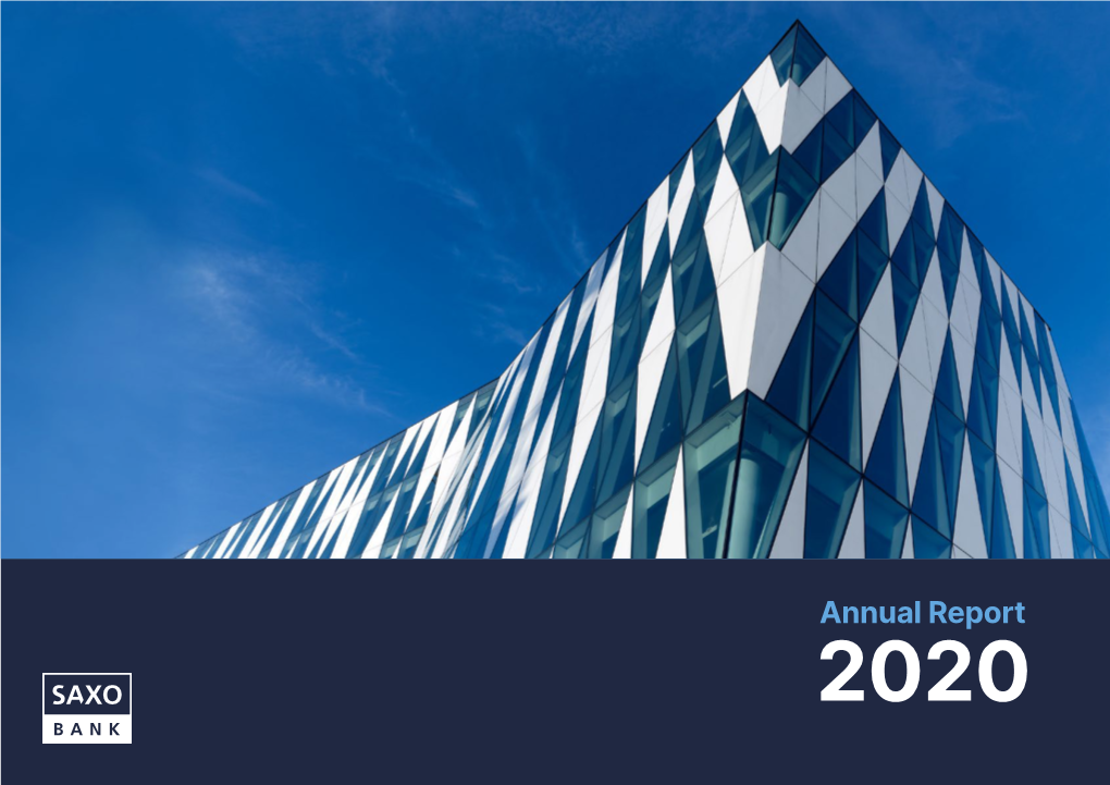 Saxo Bank Annual Report 2020