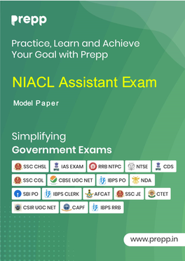 NIACL Assistant Exam