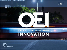 Oei Office of Extraordinary Innovation