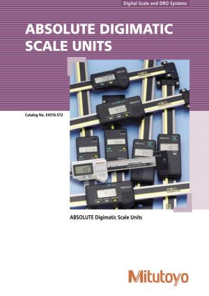 Absolute Digimatic Scale Units