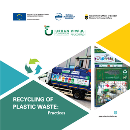 RECYCLING of PLASTIC WASTE: Practices