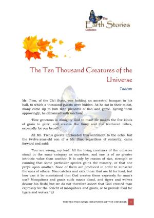 The Ten Thousand Creatures of the Universe Taoism