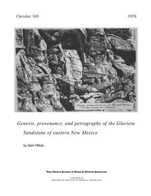 Genesis, Provenance, and Petrography of the Glorieta Sandstone of Eastern New Mexico