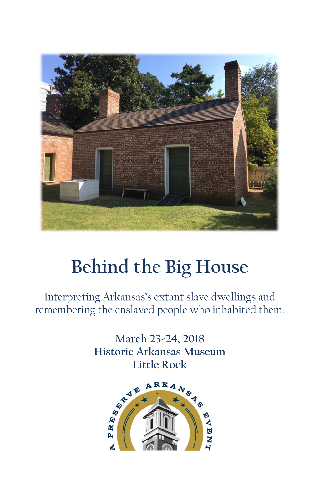 Behind the Big House Program