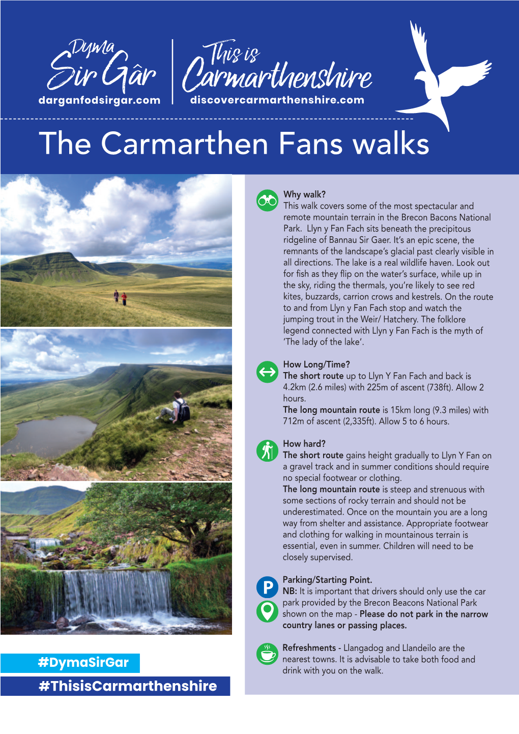 The Carmarthen Fans Walks