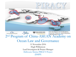 2Nd Program of China-ASEAN Academy on Ocean Law And