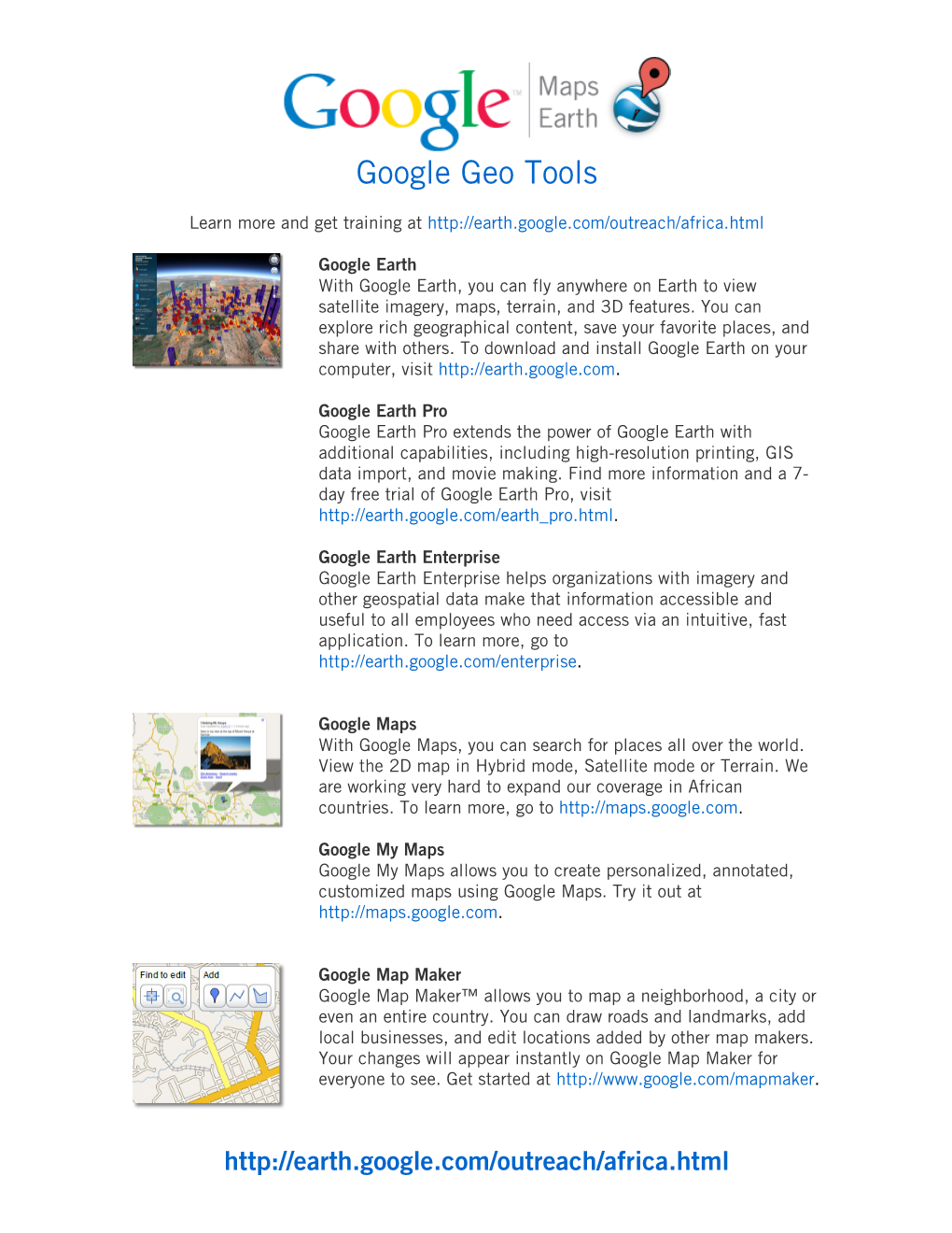 Google Geo Tools
