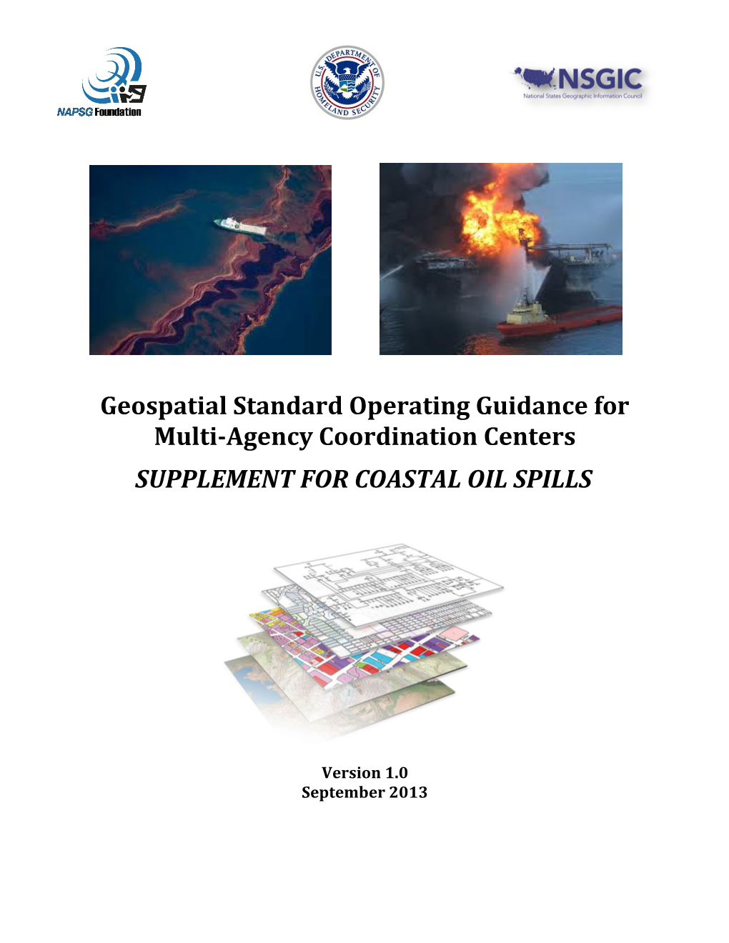 Geospatial Standard Operating Guidance for Multi-Agency Coordination Centers s1