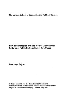 The London School of Economics and Political Science