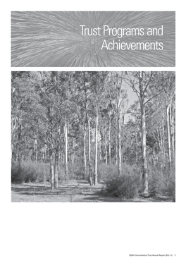 NSW Environmental Trust Annual Report 2012-2013 :: Part 2