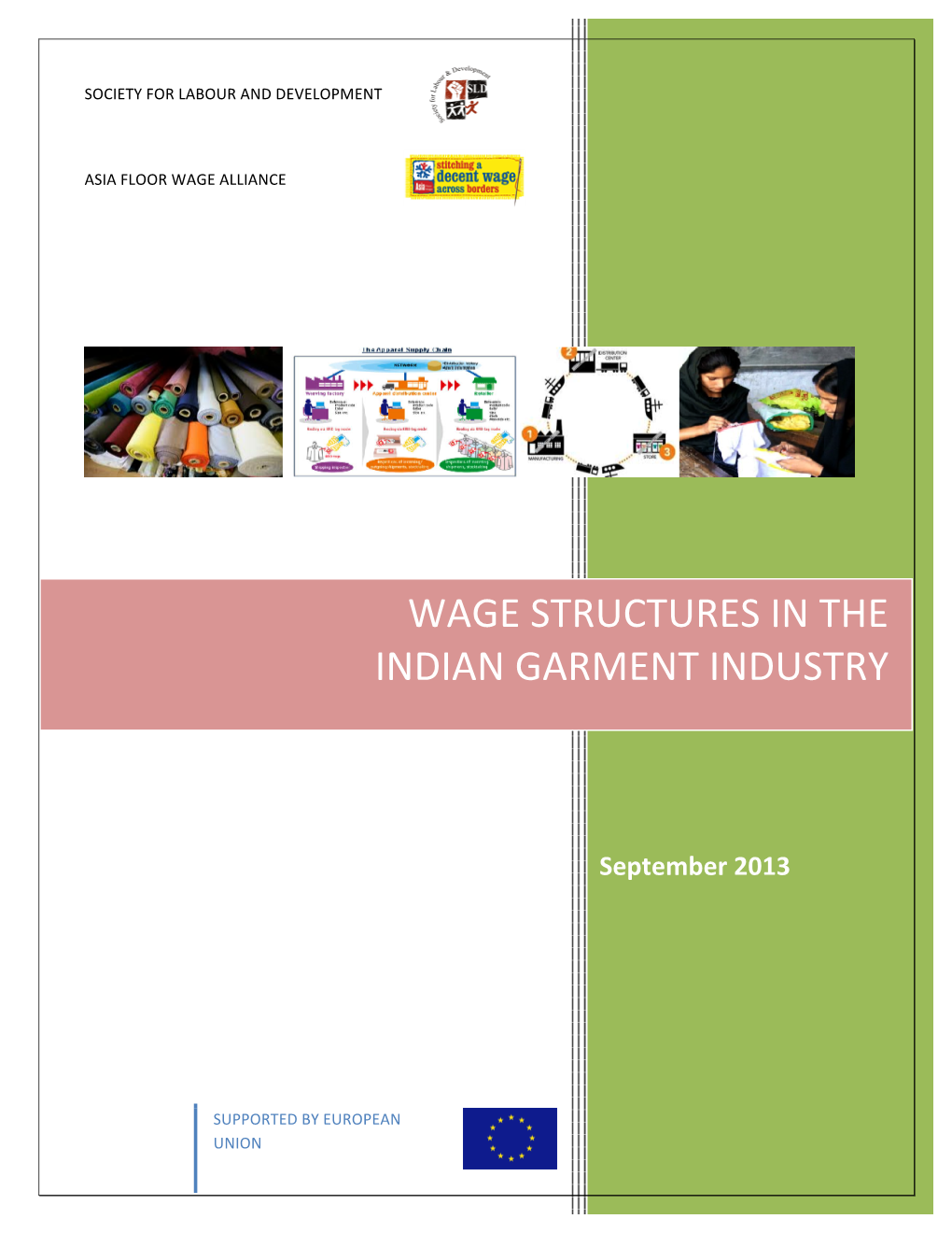 Wage Structures in the Indian Garment Industry