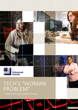 Tech's “Woman Problem”