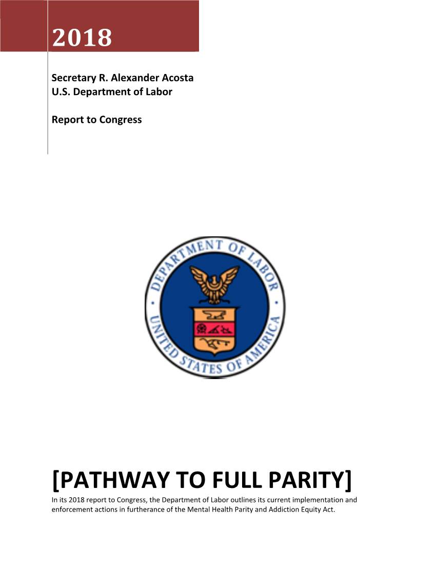 2018 Pathway to Full Parity