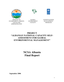 NCSA Albania Final Report