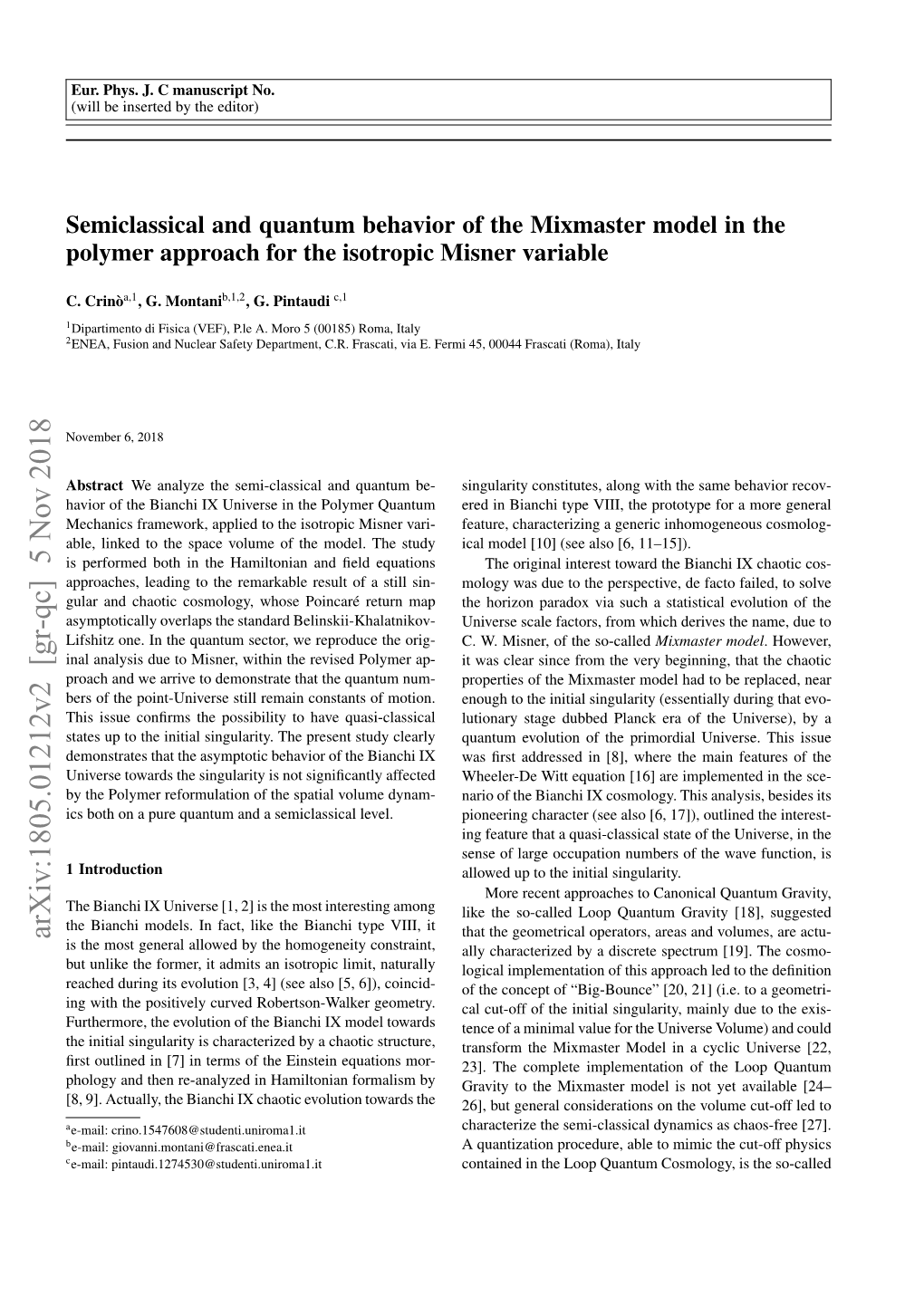 Semiclassical and Quantum Behavior of the Mixmaster Model in the Polymer Approach for the Isotropic Misner Variable