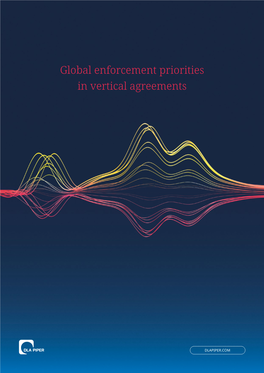 Global Enforcement Priorities in Vertical Agreements