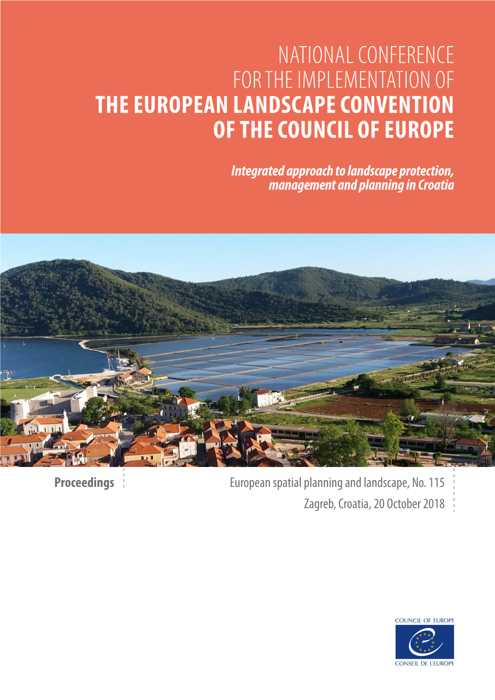 National Conference for the Implementation of the European Landscape Convention of the Council of Europe