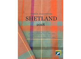 Textile Discoveries SHETLAND 2018