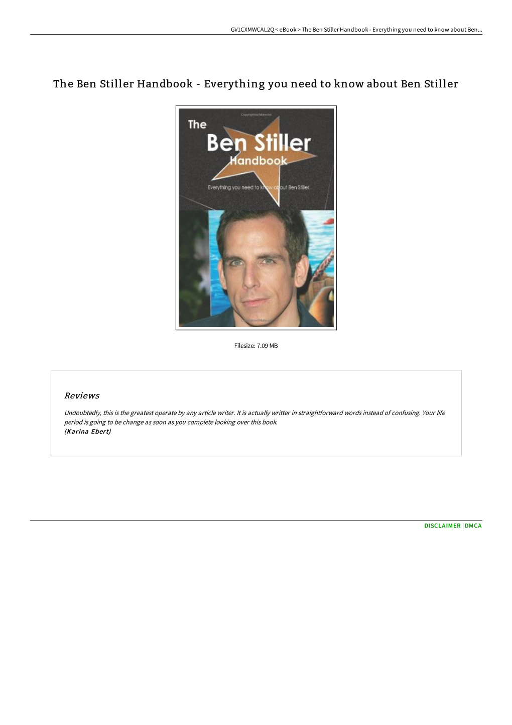 Download Book the Ben Stiller Handbook