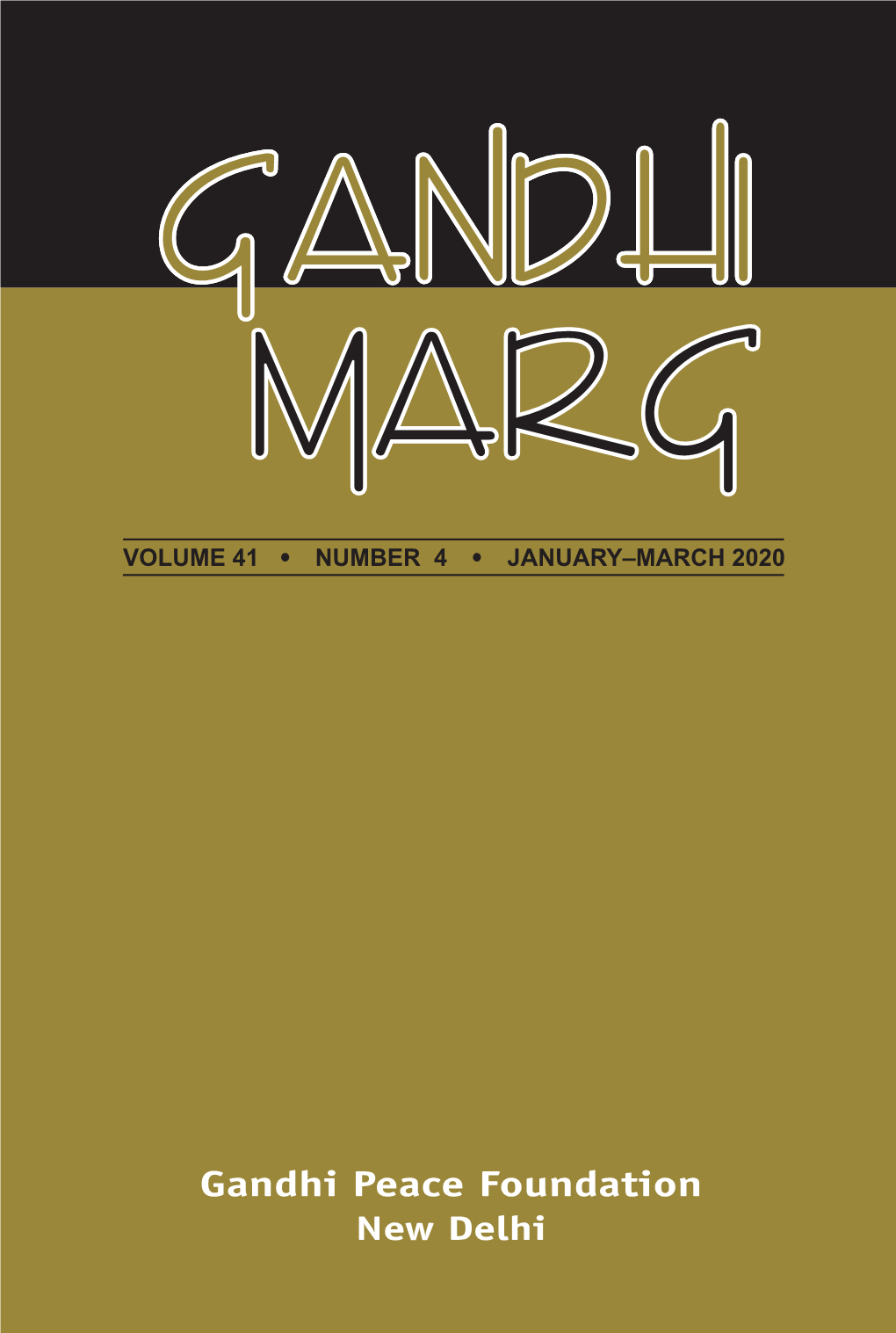 Gandhi-Marg-January-March2020