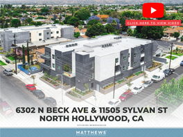 6302 N Beck Ave & 11505 Sylvan St | North Hollywood, CA