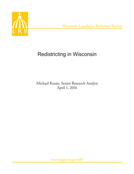 Redistricting in Wisconsin