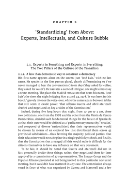 Experts, Intellectuals, and Culture Bubble ‘Standardizing’ from Above