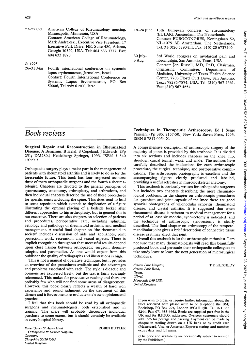 Techniques in Therapeutic Arthroscopy