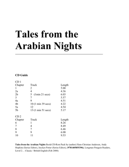 Tales from the Arabian Nights ______
