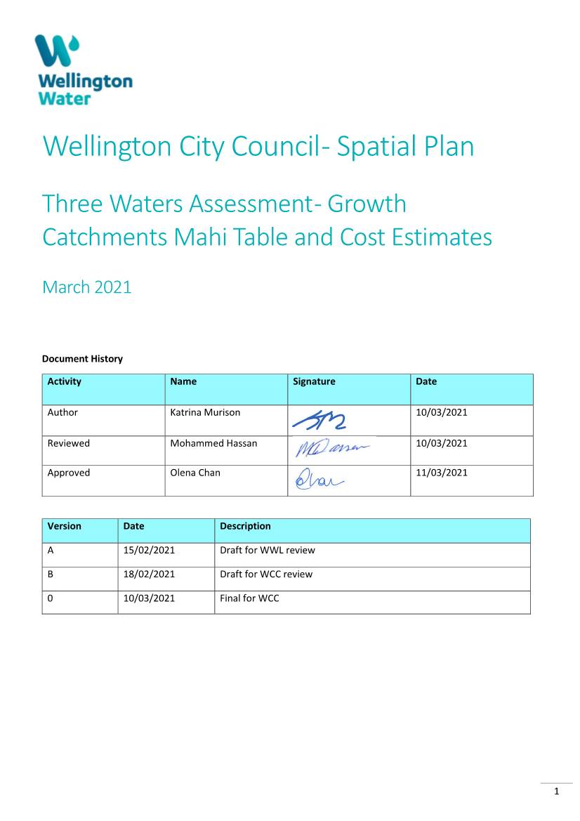 Wellington City Council - Spatial Plan