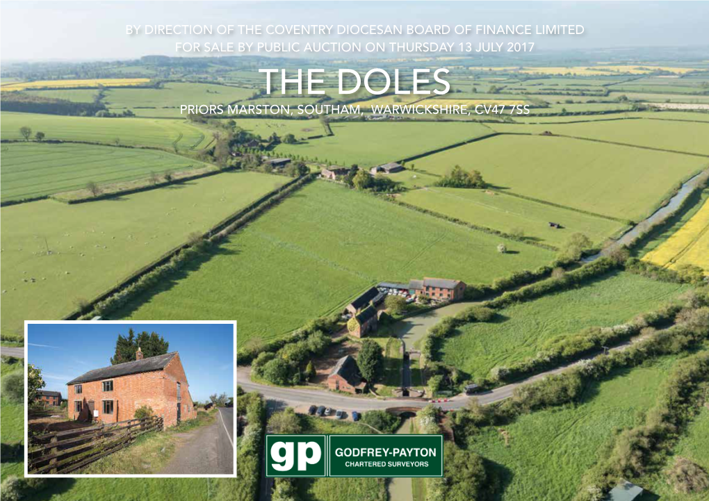 THE DOLES PRIORS MARSTON, SOUTHAM, WARWICKSHIRE, CV47 7SS by Direction of the Coventry Diocesan Board of Finance Limited