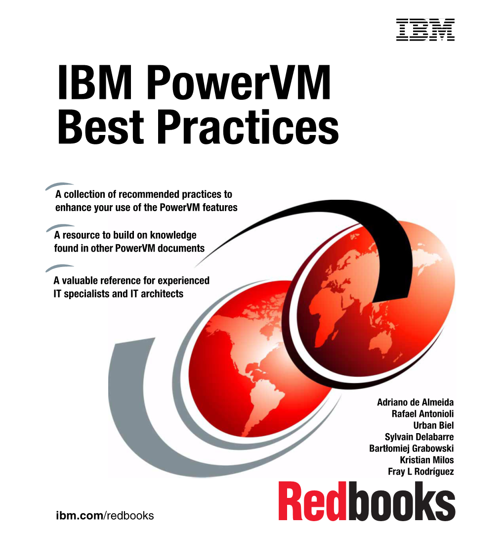 IBM Powervm Best Practices