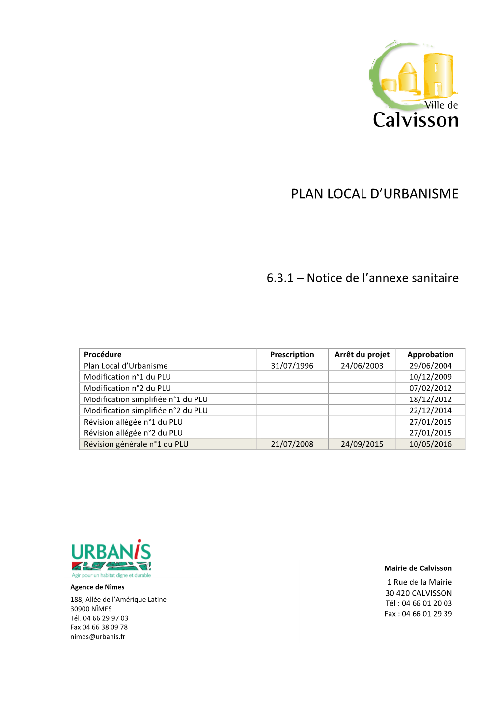 Plan Local D'urbanisme