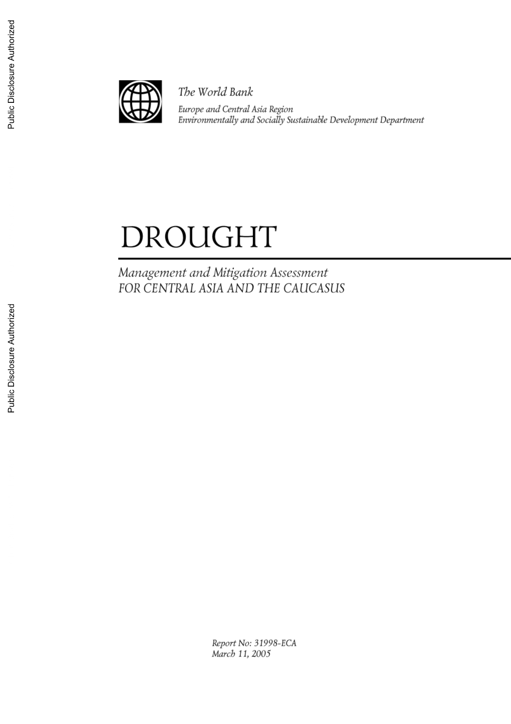 Drought Conditions and Impacts