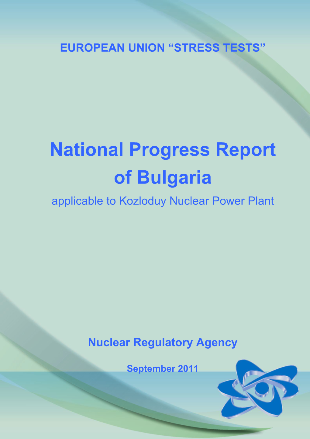 BULGARIA---EU Stress Tests-Progres Report