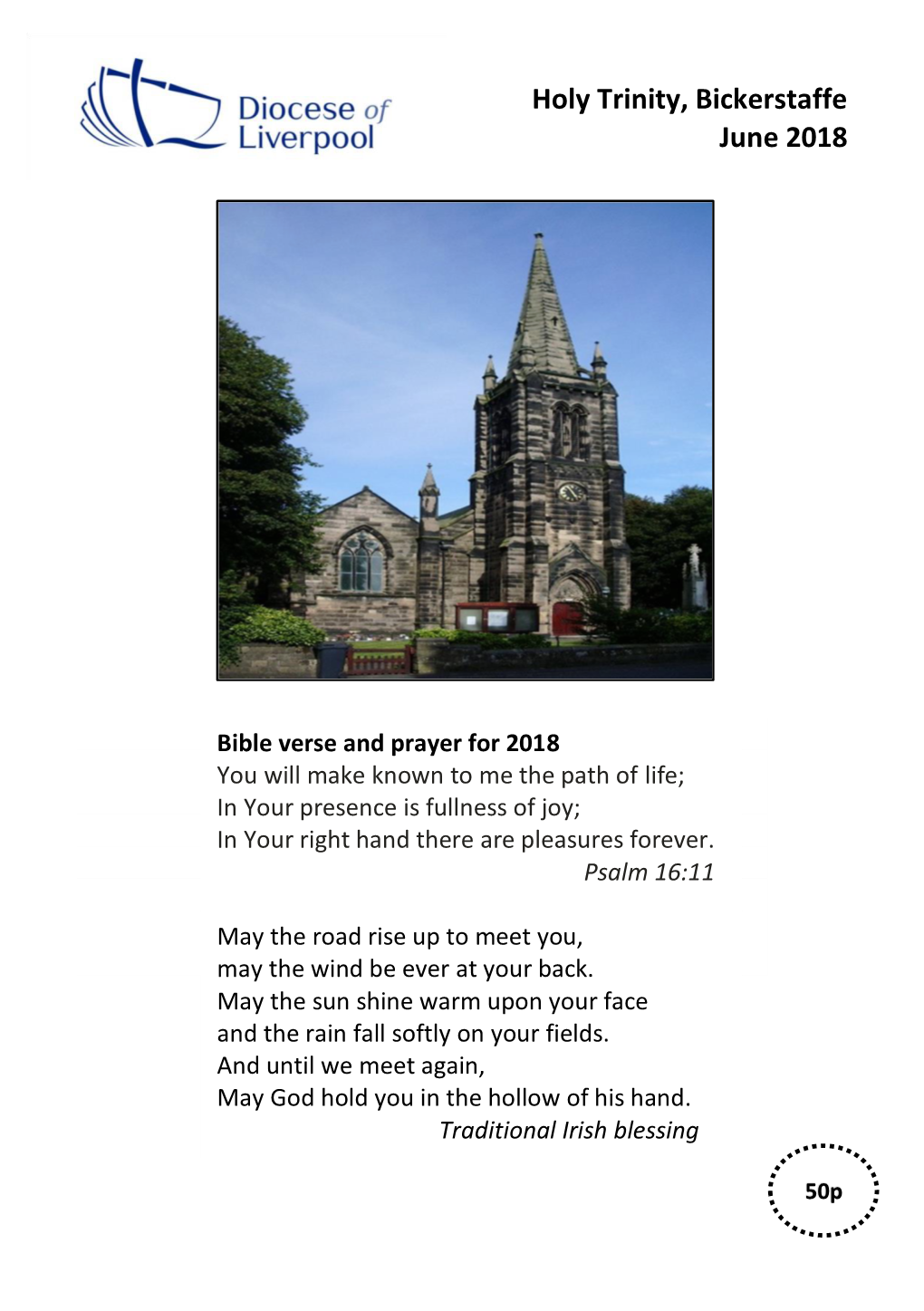 Holy Trinity, Bickerstaffe June 2018