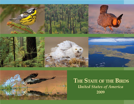 Print Version of the State of the Birds 2009