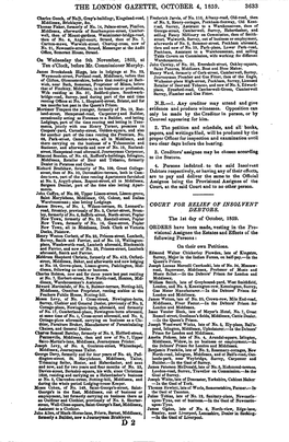 The London Gazette, October 4, 1859. 3633