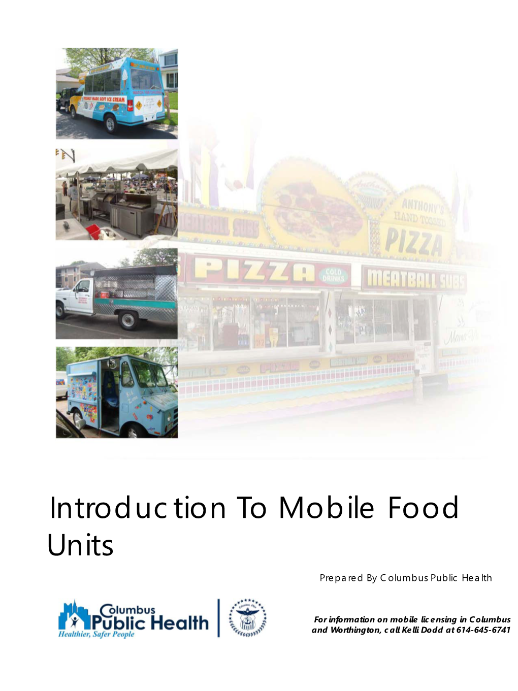 Introduction to Mobile Food Units