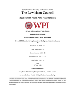 The Lewisham Council