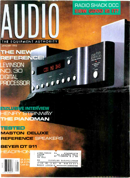 Audio-1993-01.Pdf