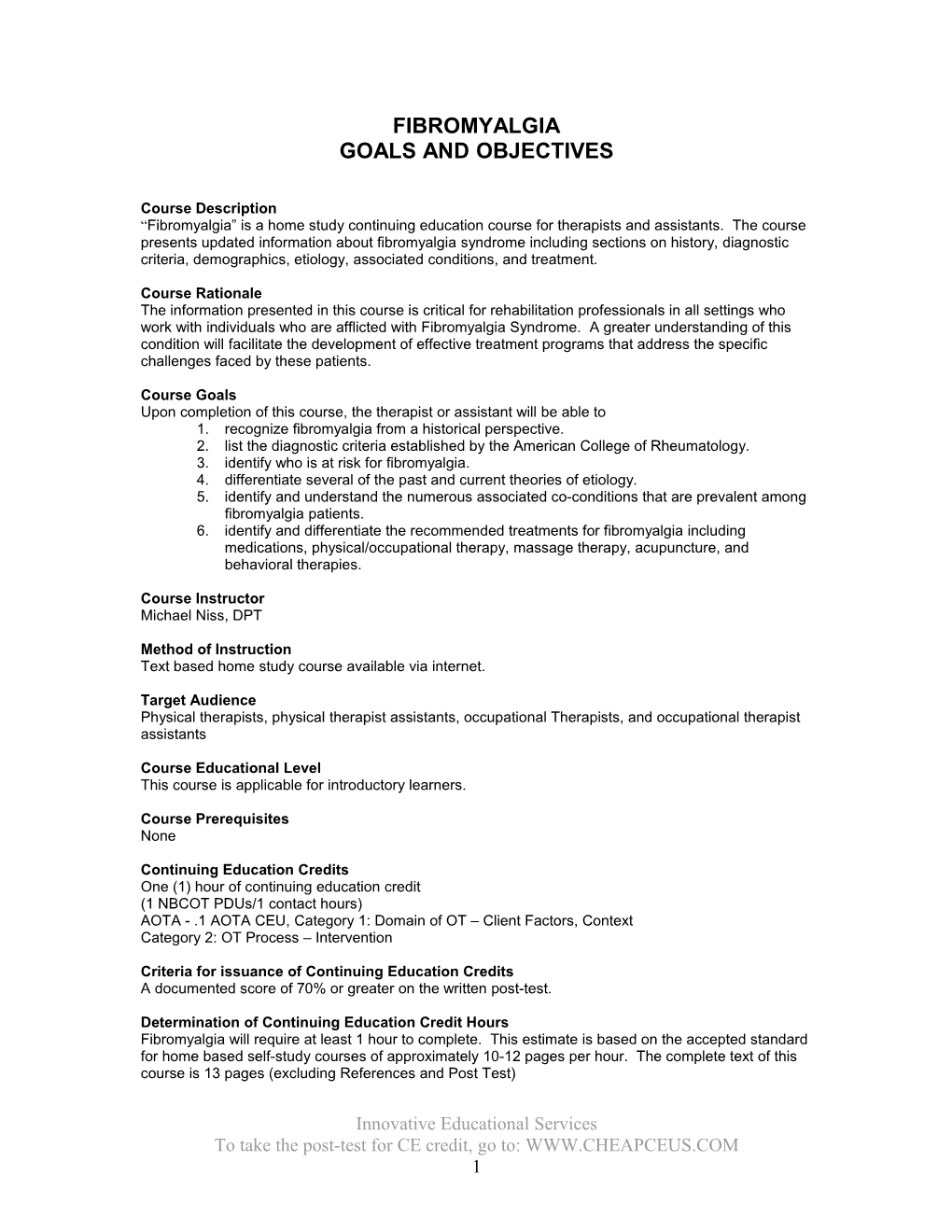 Goals and Objectives s1