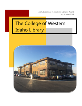 The College of Western Idaho Library