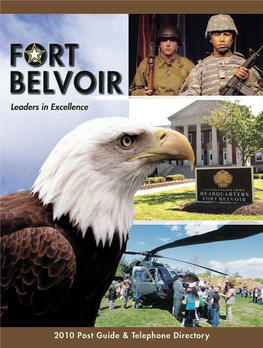 Fort Belvoir Post Guide Book 2010