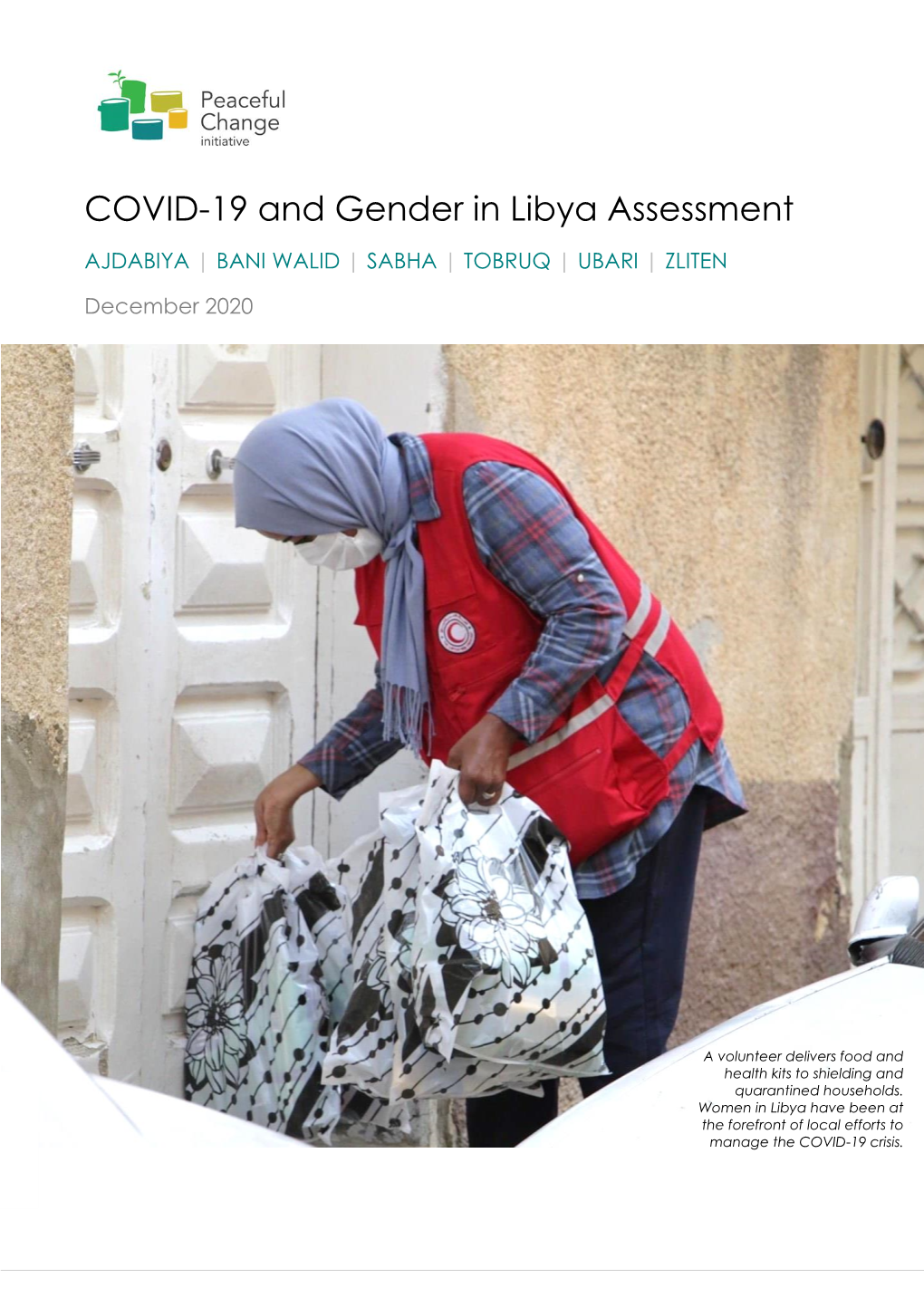 COVID-19 and Gender in Libya Assessment