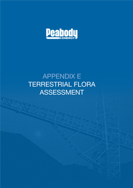 APPENDIX E TERRESTRIAL FLORA ASSESSMENT HUNTER ECO July 2013