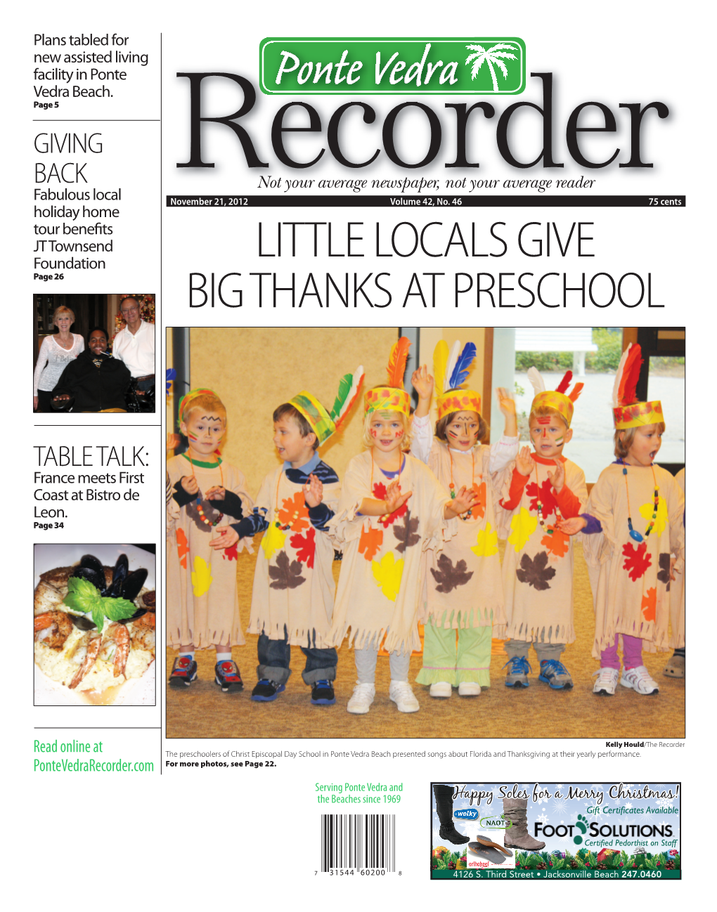 Little Locals Give Big Thanks at Preschool